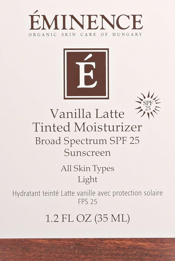eminence vanilla latte tinted moisturizer