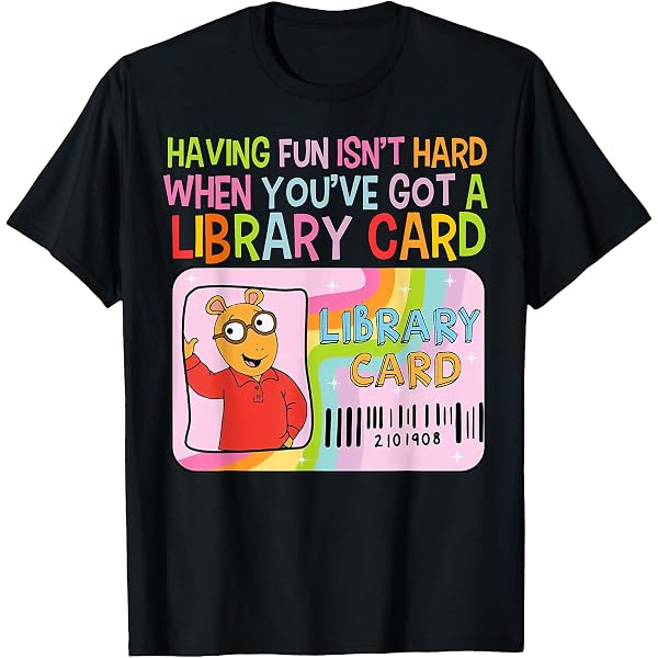 Library Card Arthur Sweater