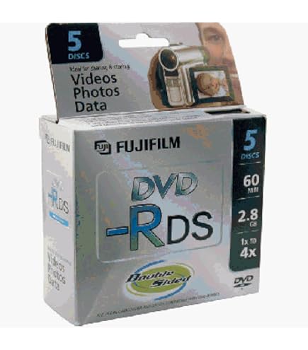 Amazon.com: Fujifilm Media 25302910 DVD-R Camcorder 2.8GB 60