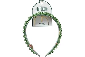 Wicked 2 Pearl Elphaba Poppy Green Headband - hair accessories for women and girls - gifts for her -Scunci by Conair