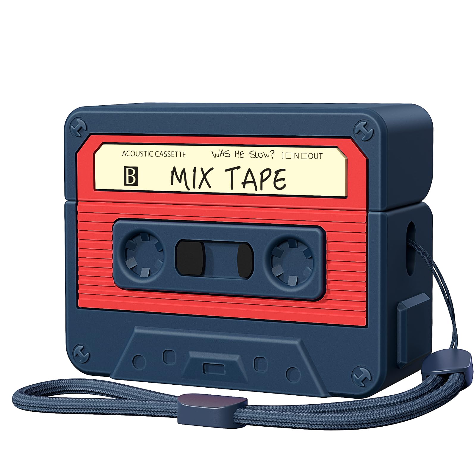 Photo 1 of AirPods Pro 2 Case Cover, KOREDA Funny Cassette Tape Design Case for Airpods Pro 2nd Generation/1st Generation (2023/2022/2019)
