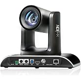 Tenveo AI Auto Tracking NDI PTZ Camera 3G-SDI/HDMI/USB3.0/LAN PoE 30X Optical+8X Digital Zoom IP Live Streaming Camera, Stream at 1080P60FPS, for Church Services Worship Large Events Live Broadcast