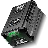 60V 5.0Ah Replacement for Greenworks Pro 60v Battery LB6051 LB604 LB602 B6025 LB6041 LB6042 LB6080 LLB608-NS, Compatible with Greenworks 60 Volt Power Tools & Charger 60DPC10A CH60R00 CH60DP01 2936902