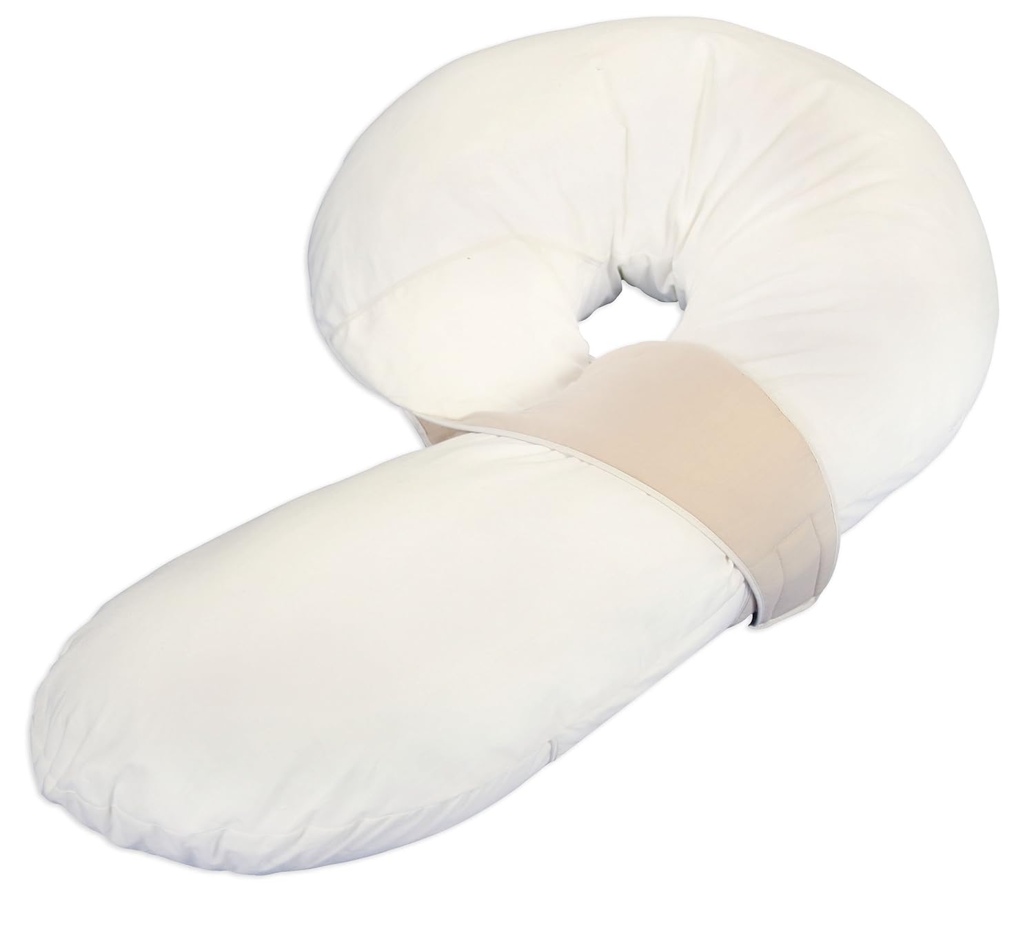 Leachco Preggle Comfort Air Flow Body Pillow Ivory Khaki Amazon