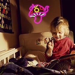 ATOLS Devil Mushroom Neon Sign, Gaming Neon