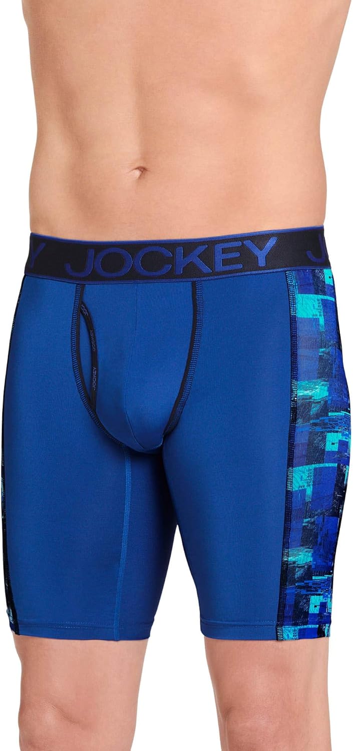 Jockey Men's Underwear Sport Stretch Tech Performance Midway Brief at