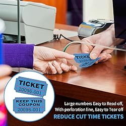 L LIKED Raffle Tickets Double Rolls 1000 Per Roll