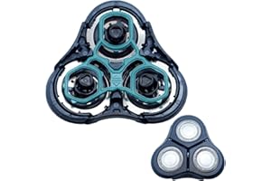 TOMORROW WILL BE BETTER RQ11 Replacement Shaver Heads Compatible with Philips Norelco Sensotouch Replacement heads for Sensotouch 2D Electric Shaver(1100 Series),1150x, 1160x, 1170x 1180x,RQ11 Replacement Blades (1 Head)