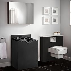 BarberPub Shampoo Backwash Sink Station with