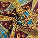 African Print Fabric Cotton Print 44 inches Wide Sold by The Yard (90216-2)
