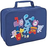LOGOVISION Blues Clues Characters Insulated Soft Sided Lunch Box - Reusable Lunch Bag For School Office Work, BPA Free, Royal