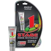 XADO Engine Oil Additive 1 Stage - Friction Modifier - Motor Restore Treatment - Performance Restoration - Protects Against Cold-Start Damage - For Gas, Diesel and LPG Engines - Revitalizant (Blister)