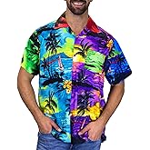 V.H.O. Funky Hawaiian Shirt, Shortsleeve, Surf, Mix, S