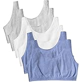 Fruit of The Loom Women's Multi-Pack Tank Top Style Sports Bra