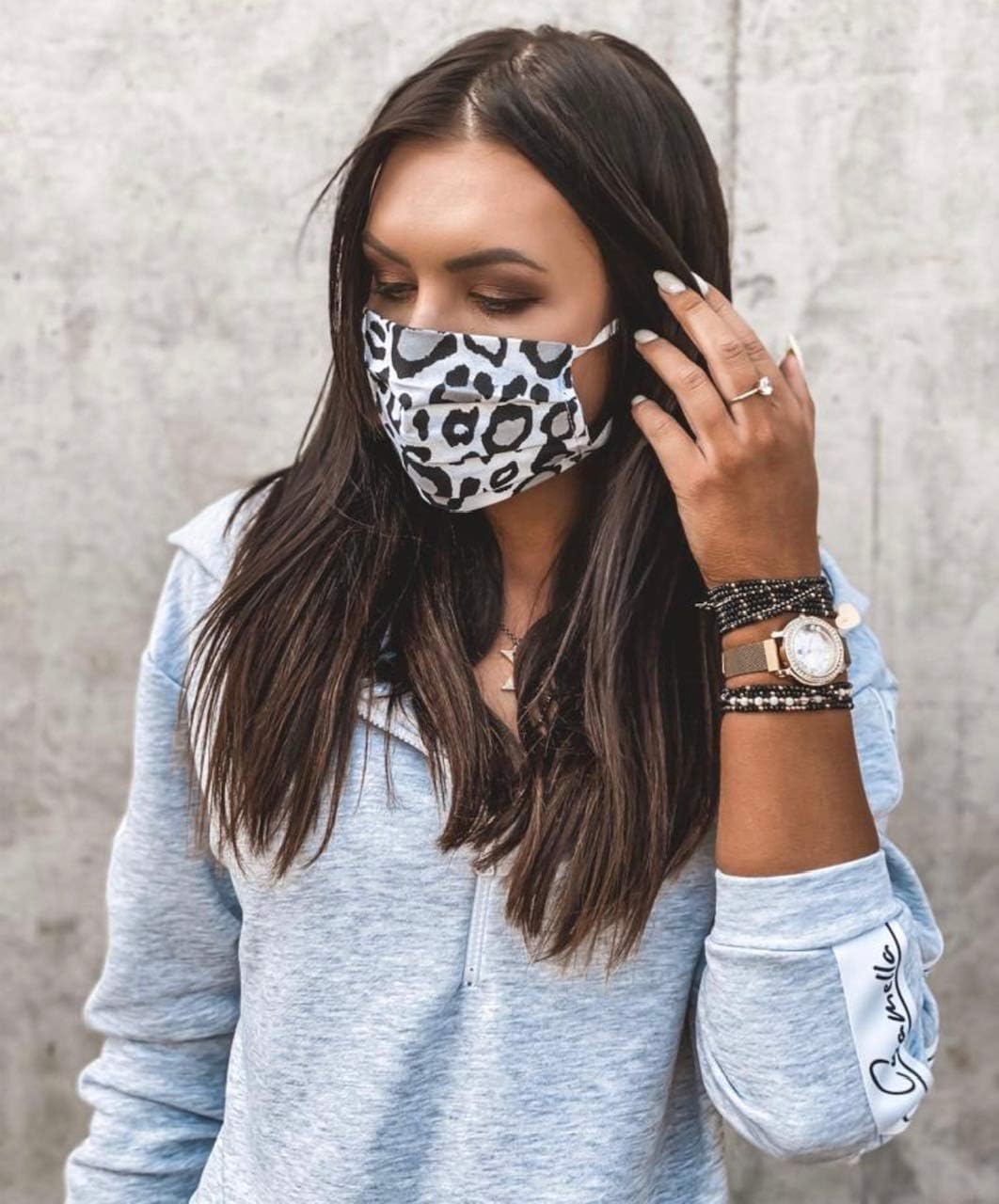 lovely soft brand leopar maks women design