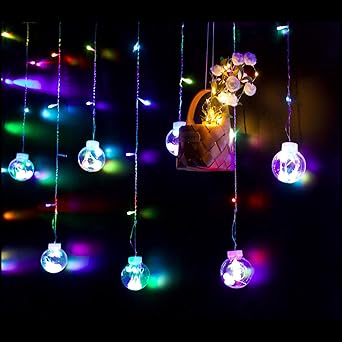 Led Lichterkette Wunschlicht Netz Rotes Hangelicht Led Leuchten Blinklichter Voller Sterne Vorhanglichter Eislichter Indoor Outdoor Gartendekoration Batteriekasten Amazon De Beleuchtung