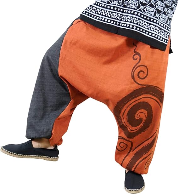 Amazon Co Jp 渦巻き模様 バイカラー ツートン 変形 サルエルパンツ 大きめサイズ メンズ レディース エスニック ファッション コーデ ゆったり ダンス ヨガ 服 ファッション小物 Amazon Co Jp 渦巻き模様 バイカラー ツートン 変形 サルエルパンツ 大きめサイズ メンズ レディース エスニック ファッション コーデ ゆったり ダンス ヨガ 服 ファッション小物
