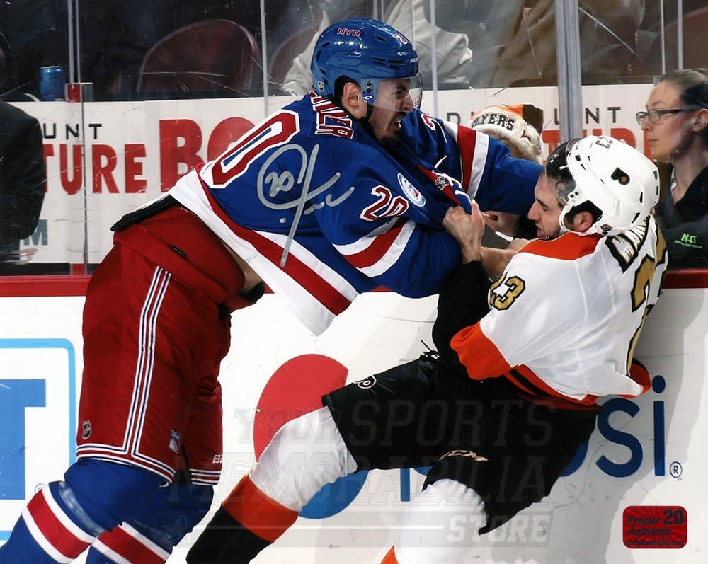 new york rangers fight