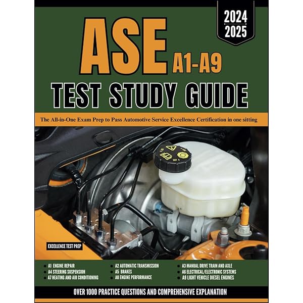 ASE STUDY GUIDE T1-T8 2025-2026: A Comprehensive Manual To Ace