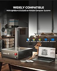 OMTech 60W MOPA Fiber Laser Engraver with
