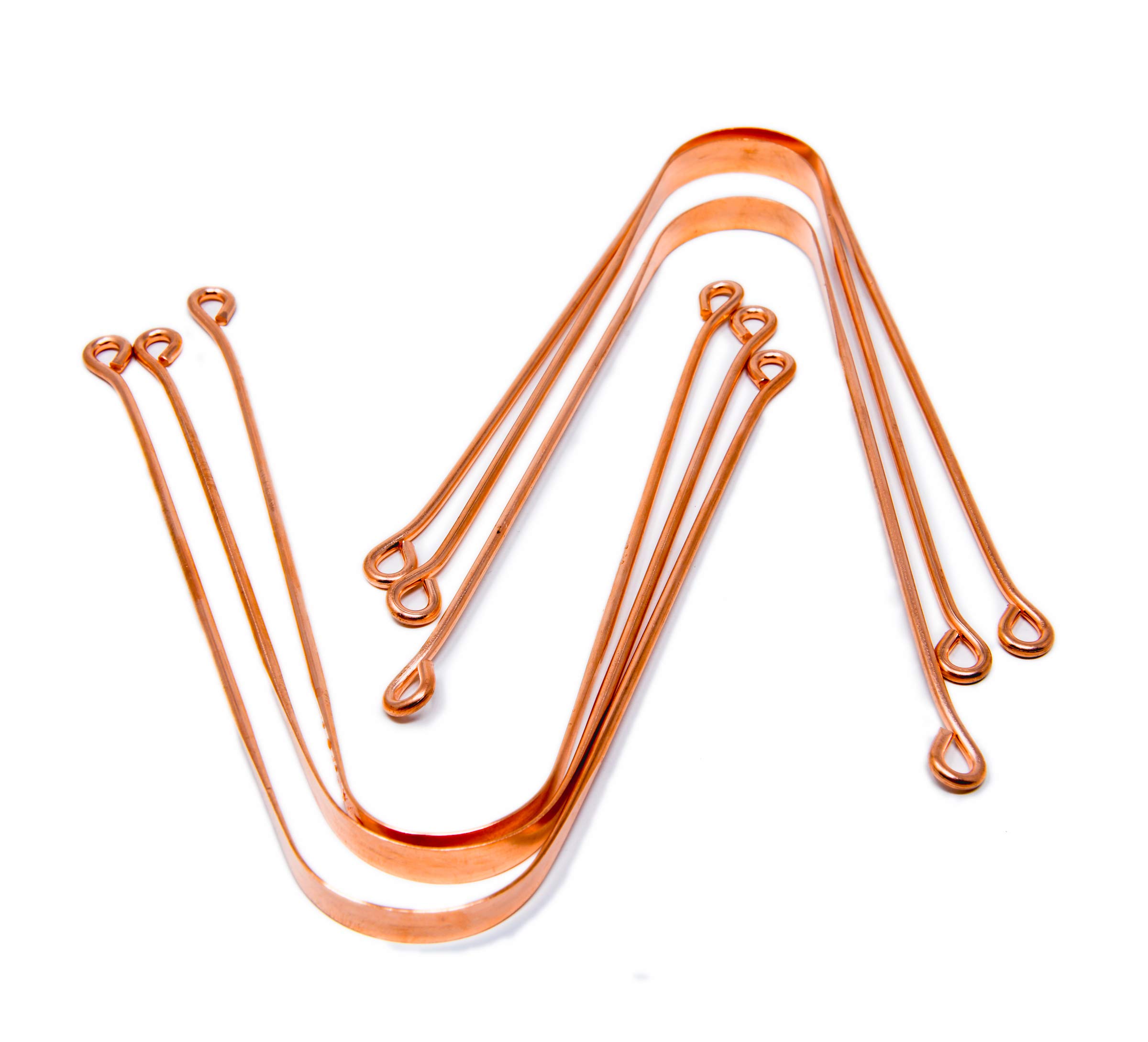 Wonder Care Tongue Scraper for Adults for Bad Breath Copper Tongue Cleaner for Oral Hygiene and Fresh Breath Pack of 6