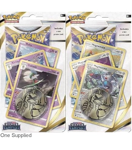 Pokémon TCG: Sword & Shield-Silver Tempest 3 Booster Packs, Coin