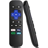 Replacement Remote Control for Roku Box-Express-Player-Premiere, 1 2 3 4 | NOT for Stick or TV, No Setup Required, Infrared Remote, 4 Shortcuts, with User Manual, ABS Material