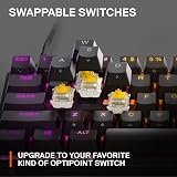 SteelSeries Apex 9 Mini Mechanical Keyboard Optical 2-Point Actuation 60% QWERTY view 6