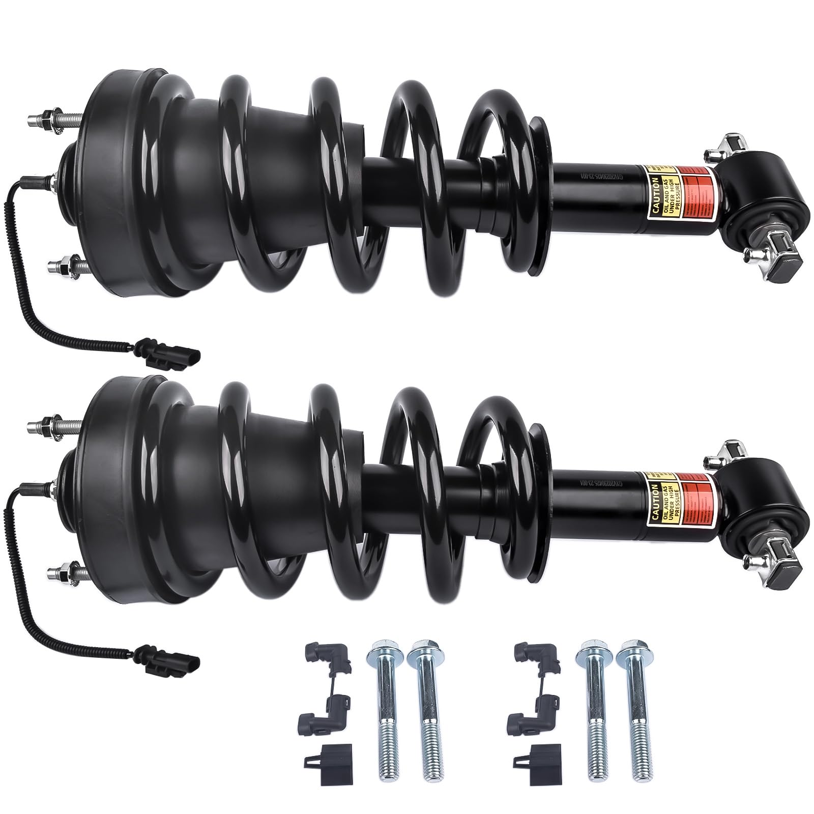 TEKKOAUTO Pair Front Shock Absorber Strut Assys