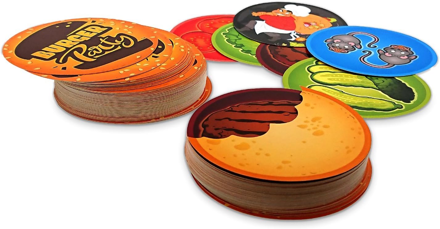 Goliath Games Burger Party, Simple and Fast-Paced Fun Family Game for Kids Aged 6+, Multi-Colour, Multicolor - Image 4