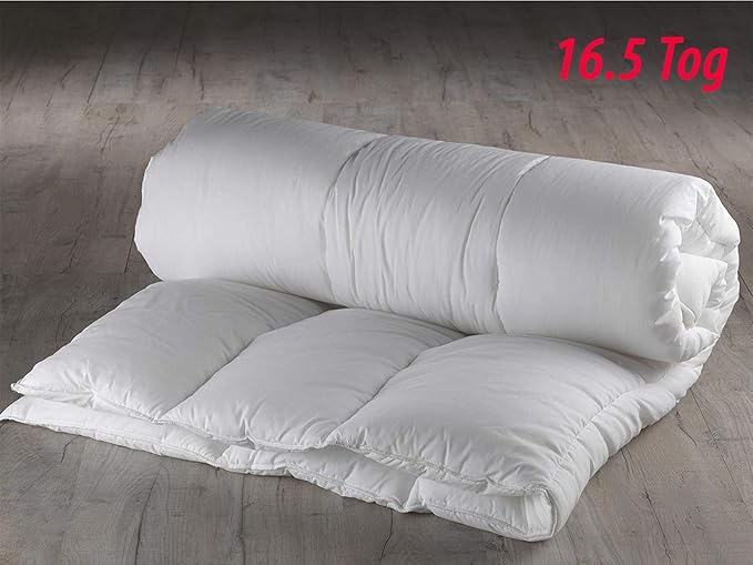 Bedding Direct UK Superior 16.5 Tog Extra Full Winter Warm Duvet Heavy