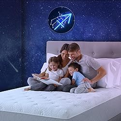 Sagittarius Neon Sign, Zodiac Horoscope Sign for