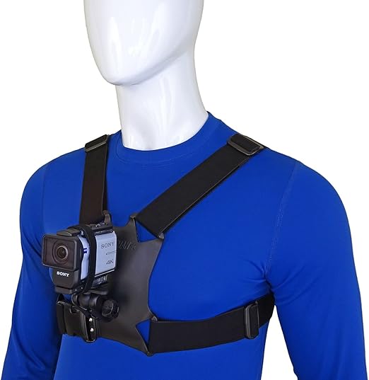 STUNTMAN Chest Mount - Soporte de Pecho para GoPro y Otras Cámaras de Acción