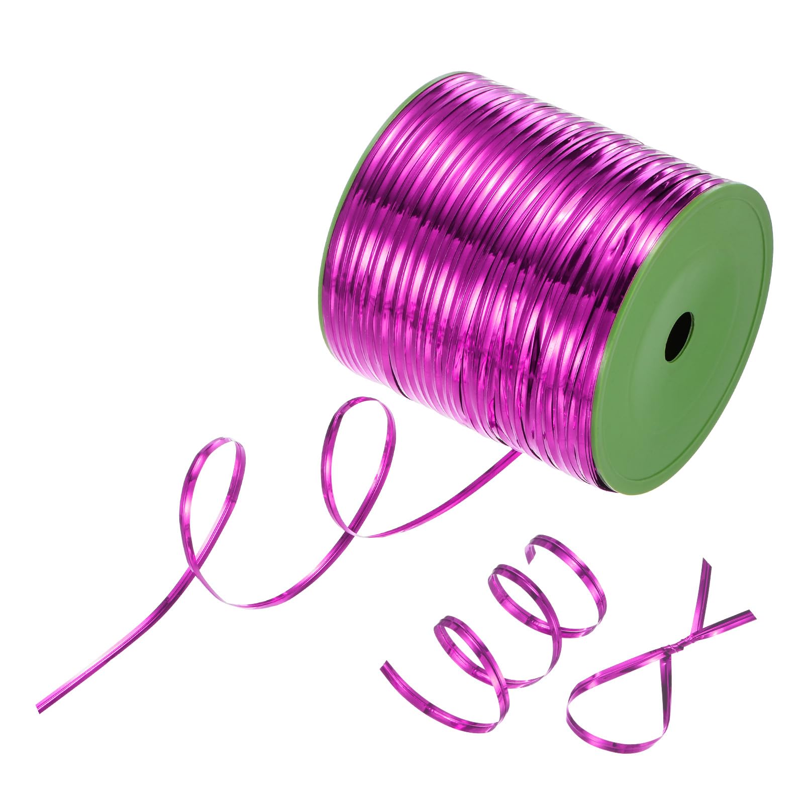 M METERXITY Metal Twist Ties, 350 Yards Metallic Twists Tie Bread Twisty-Ties for Party Decoration/Garden Plant/Gift Wrapping Bag/Cake/Pops Candy/Bakery Bags [Rose Red]