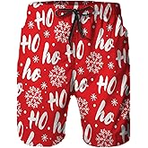 Daozundi Mens Swim Trunks with Mesh Lining,Quick Dry Swimsuit Board Shorts Beach Pants Swimwear Bathing Suits