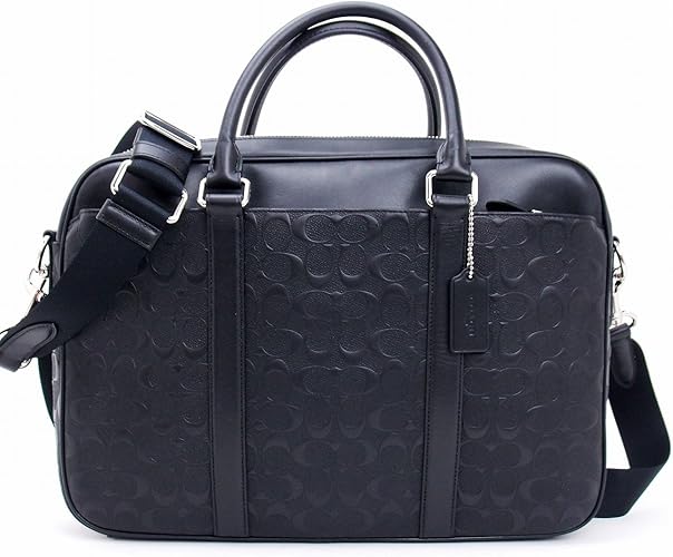 Amazon Co Jp コーチ バッグ メンズ ビジネスバッグ ブリーフケース トートバッグ 2way blk アウトレット品 並行輸入品 シューズ バッグ