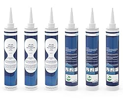 Eazy2hD 6 Pack RV Self Leveling Lap Sealant for RV