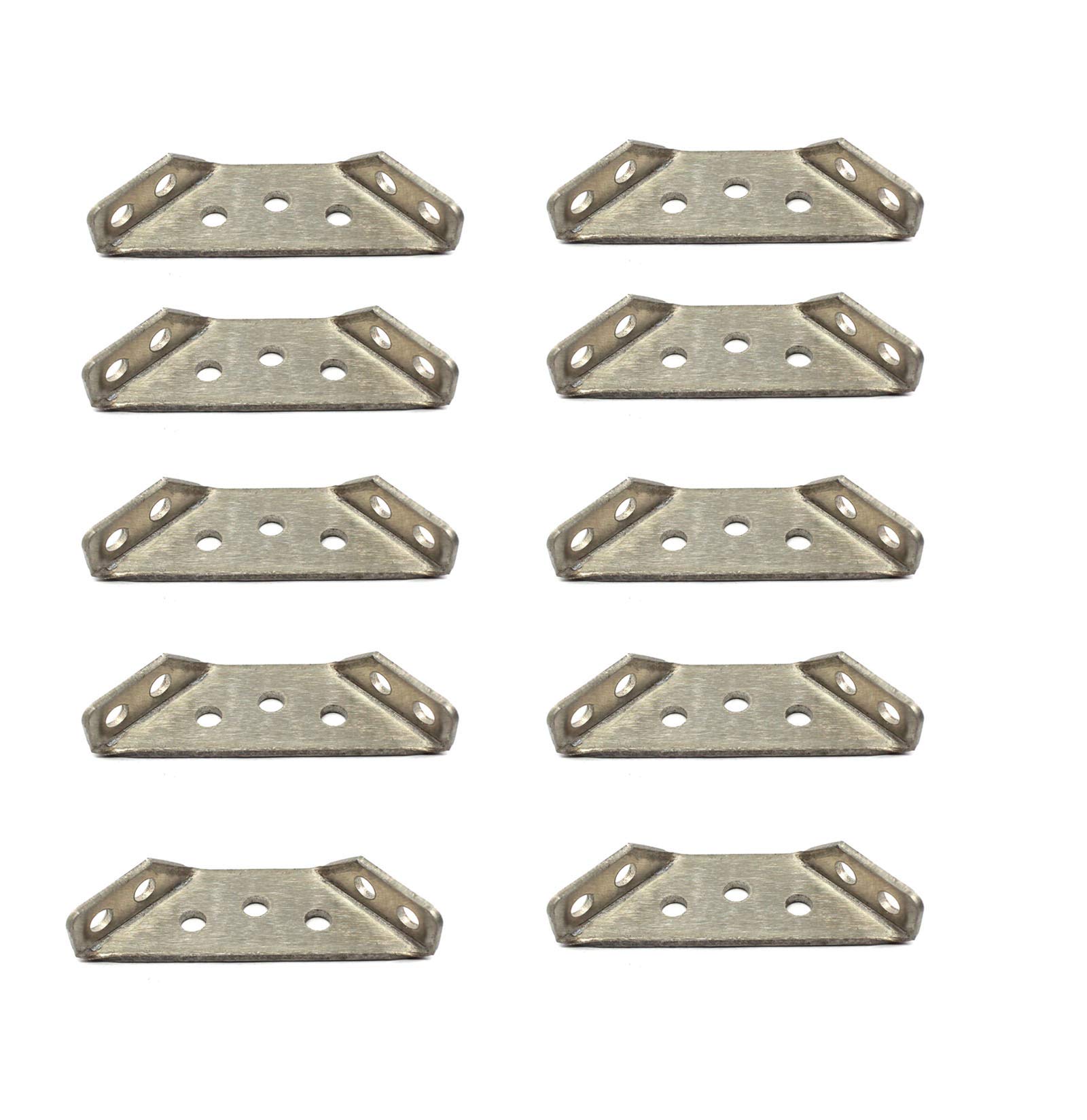 304 stainless steel multifuctional corner bracket heavy duty triangle bracket shelf rack cabinet brace small size pack of 10 pcs