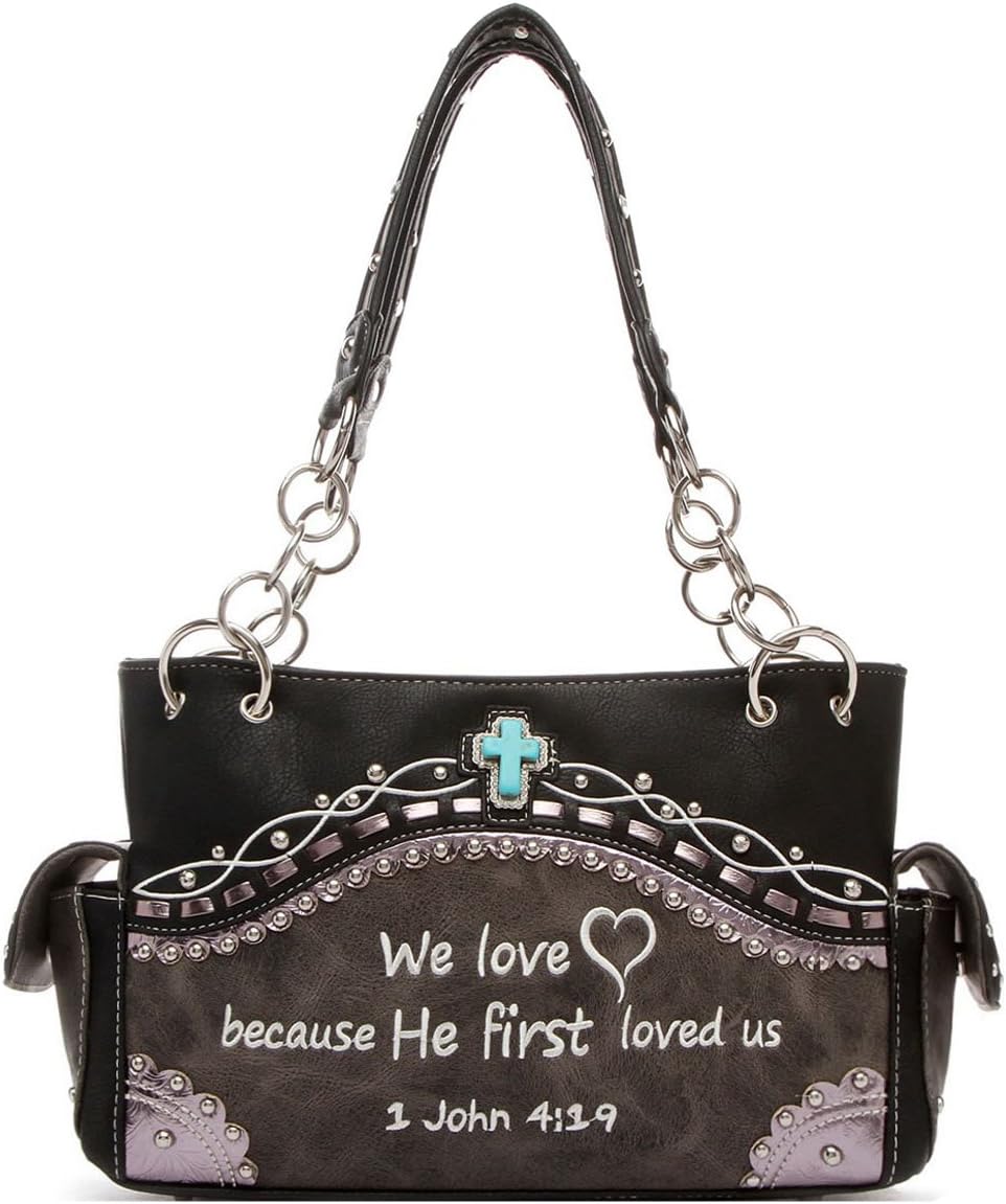 Western Bible Verse John 4:19 Bag and Wallet