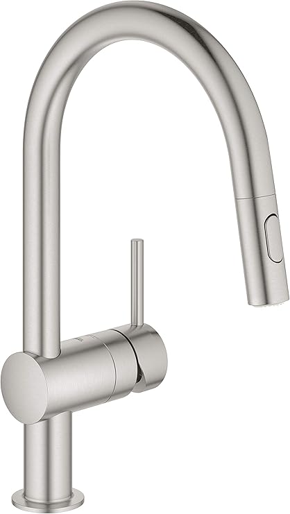 Grohe Minta Kitchen Faucet 1 2 Color Supersteel Ref 32321dc2