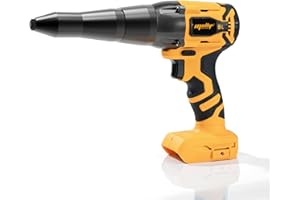 MAYOKI Cordless Rivet Gun Compatible with Dewalt 20V MAX Battery(Tool Only), 2248Lbf Electric Brushless Blind Riveter Tool, Pop Rivet Tool, Heavy Duty Automatic Riveter for 3/32", 1/8", 5/32",1/5" Rivets