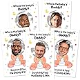 40 Cute Baby Shower Games - Scratch Off Lottery Ticket Raffle Cards Baby Shower Game - Funny Baby Shower Games - who is the baby's daddy - 40 Cards