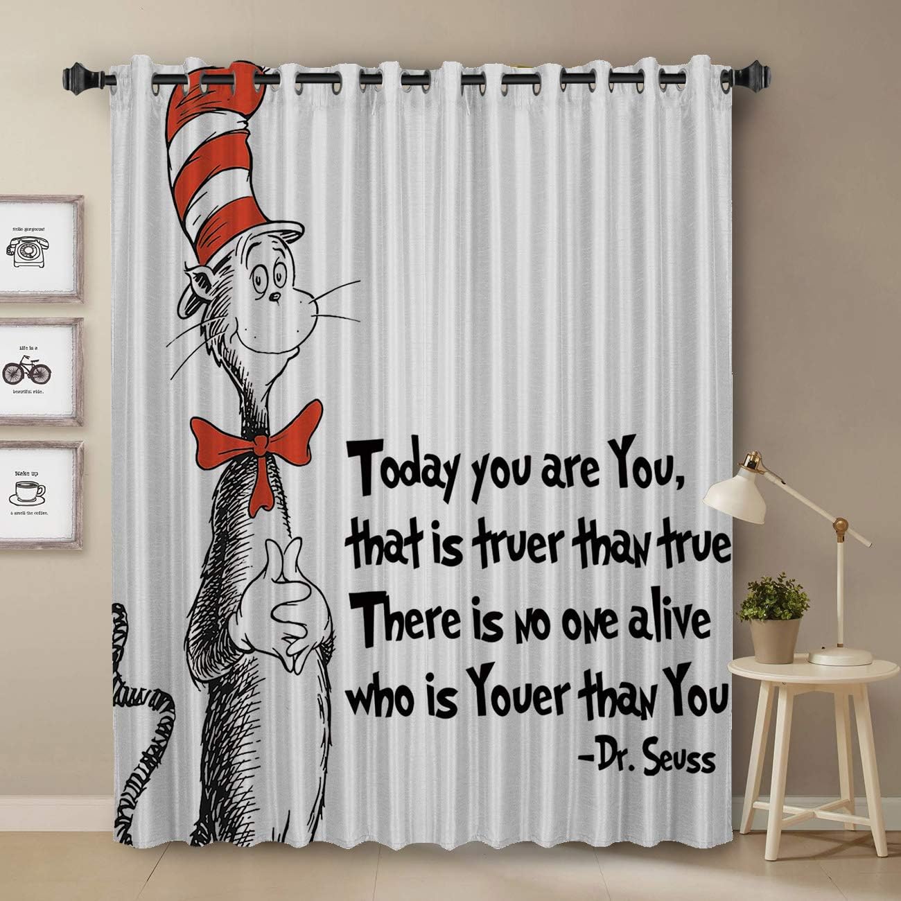 Amazon Com T H Home Darkening Blackout Curtain For Bedroom 36