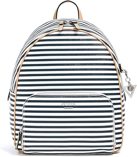 guess striped backpack
