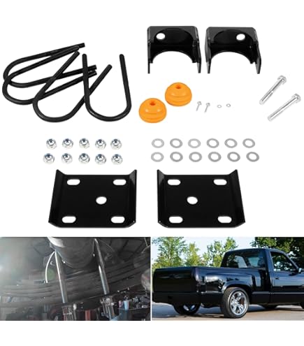 SR C-Notch Rear Lowering Axle C-Support 88-98 Chevy Silverado C1500 GMC Sierra E