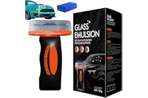 2026 Upgrade Glass Cleaner, Glass Oil Film Remover, Glass Emulsion Cleaner Windshield, For All Vehicles, Clear View Safe Driv