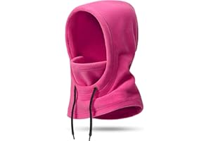 WELVGNNCE Kids Balaclava Mask - Winter Warm Windproof Face Cover with Fleece Lining, Adjustable Cold Weather Hat for Boys & Girls