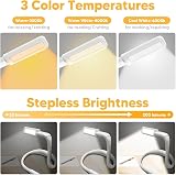 EastPin Neck Reading Light Rechargeable 3 Color Dimming Eye Protection view 6