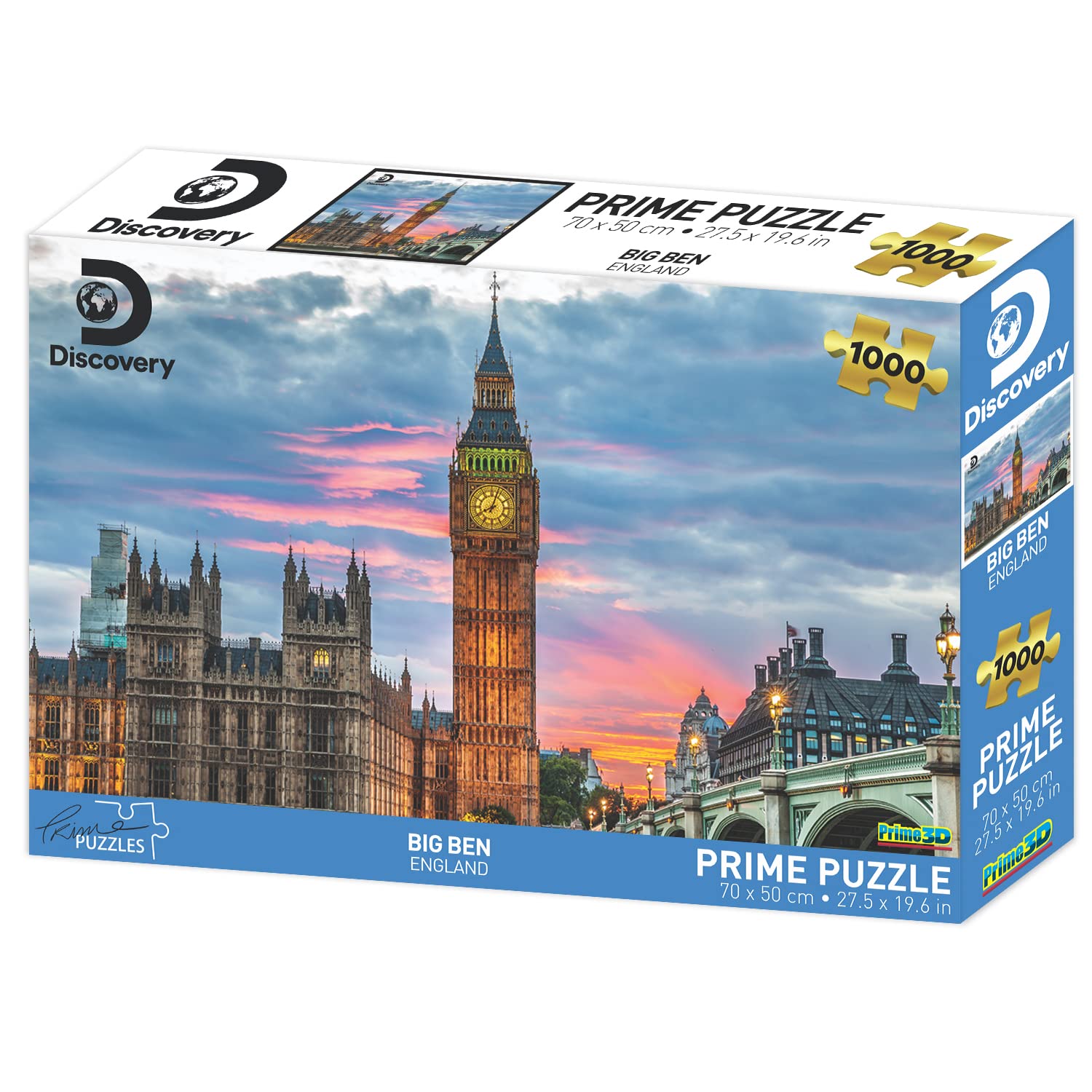 Discovery Big Ben 1000 piece jigsaw puzzle