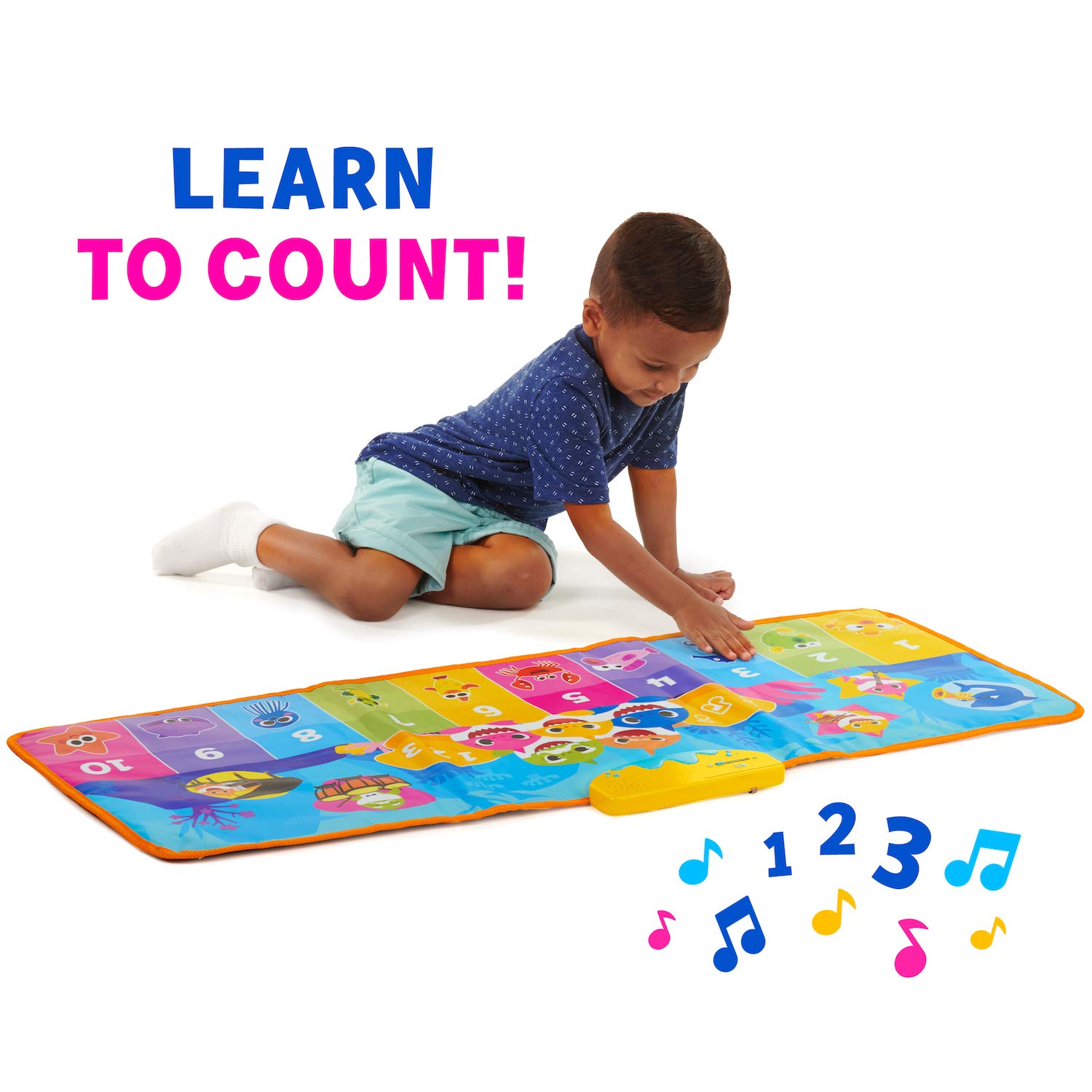 Baby Shark Official - Step & Sing Piano Dance Mat